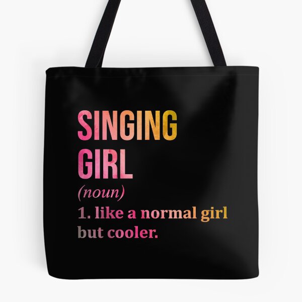 Item preview, Singing Girl Definition in Watercolor designed and sold by XCIV.