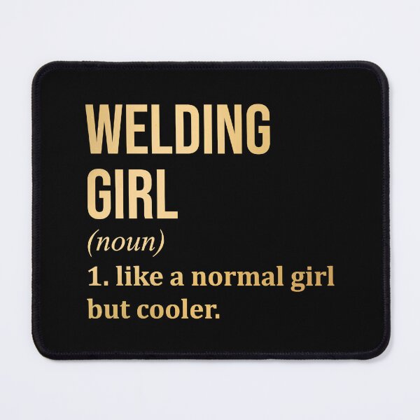 Item preview, Welding Girl Definition in Gold designed and sold by XCIV.