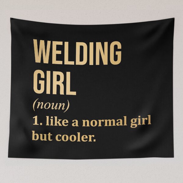 Item preview, Welding Girl Definition in Gold designed and sold by XCIV.