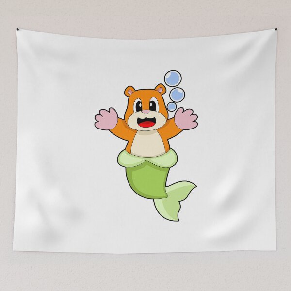 Item preview, Hamster Mermaid designed and sold by Snabdesign84.