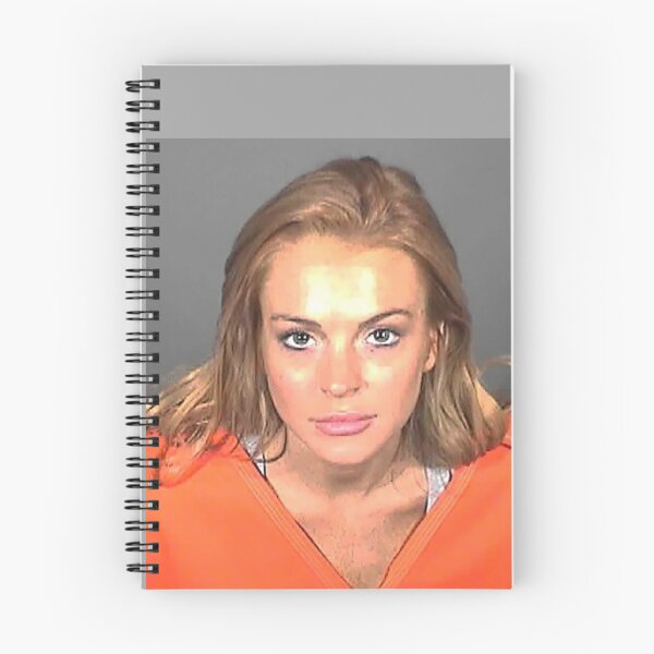 Item preview, Lindsay Lohan Mugshot 2010 designed and sold by Bermatt Designs.