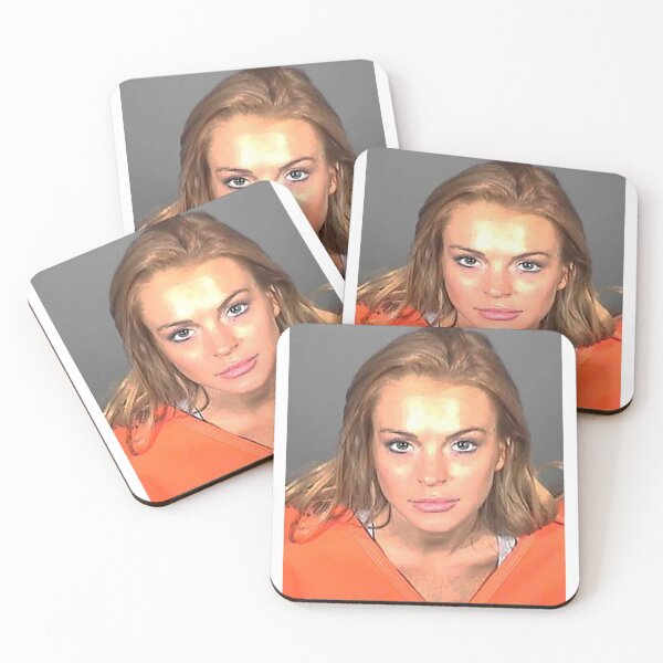 Item preview, Lindsay Lohan Mugshot 2010 designed and sold by Bermatt Designs.