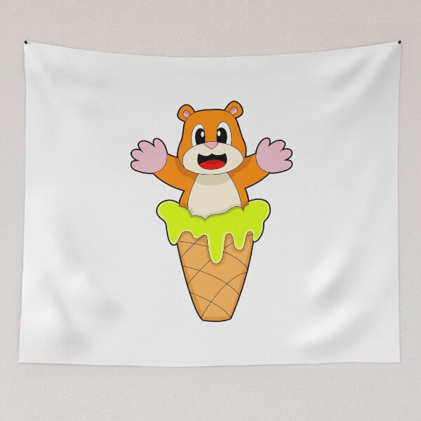 Item preview, Hamster Waffle ice cream designed and sold by Snabdesign84.