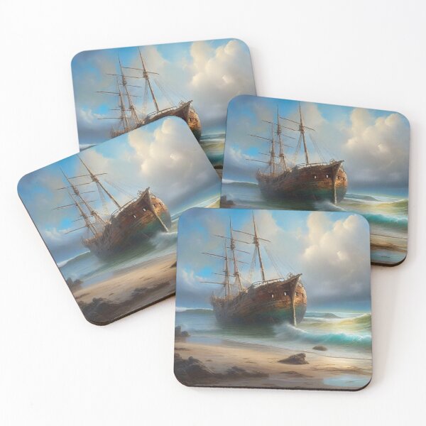 Item preview, old ship aground designed and sold by Jef19.