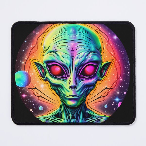 Item preview, Psychedelic Alien III designed and sold by twXstedstXckers.
