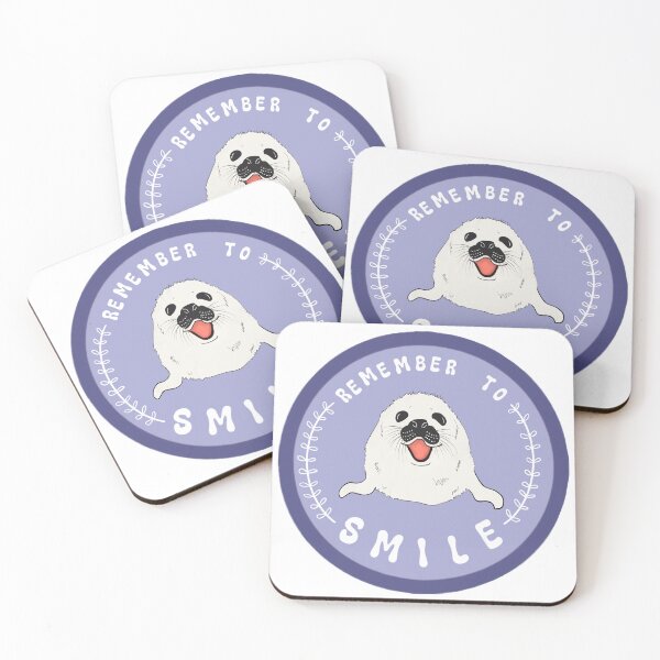 Item preview, Remember to Smile Baby White Sea Lion designed and sold by jadedesignz.
