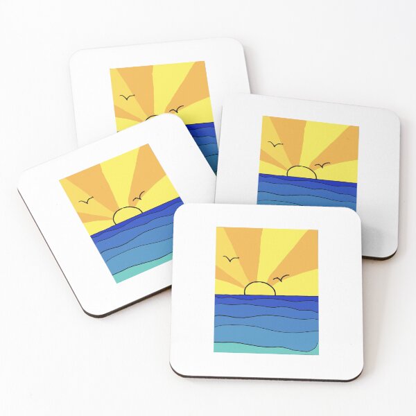 Item preview, Sunset Waves designed and sold by TheGalactiCats.