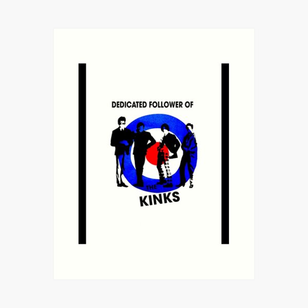 Aperçu de l'œuvre Adepte dévoué du groupe Kinks créée et vendue par KRISTIESQUEDA.