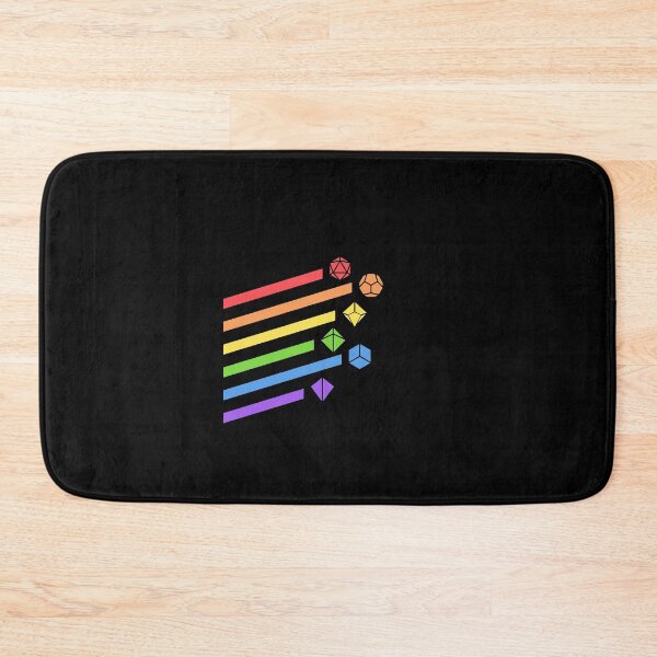 Item preview, Rainbow Dice Set Tabletop RPG Gaming designed and sold by LillianaHarber.