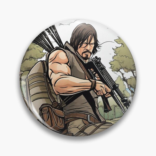 Item preview, Daryl Dixon from The Walking Dead in Action designed and sold by DeadlyCreationz.