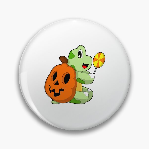 Item preview, Turtle Halloween Pumpkin Lollypop designed and sold by Snabdesign84.