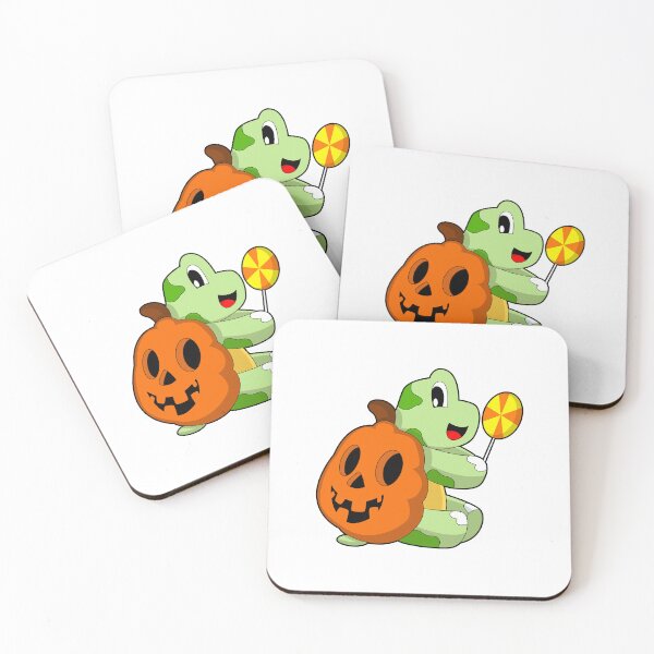 Item preview, Turtle Halloween Pumpkin Lollypop designed and sold by Snabdesign84.