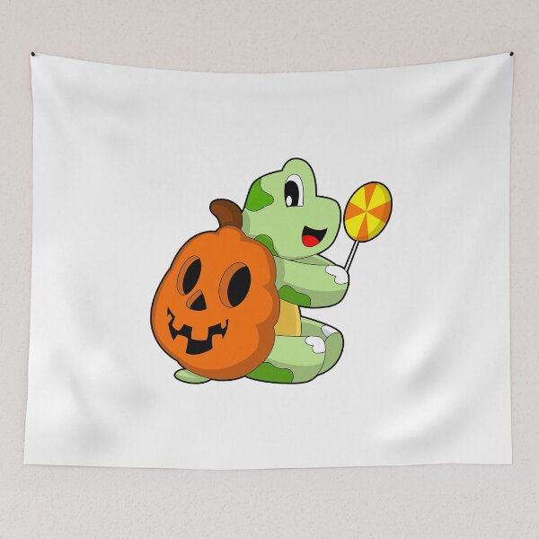 Item preview, Turtle Halloween Pumpkin Lollypop designed and sold by Snabdesign84.