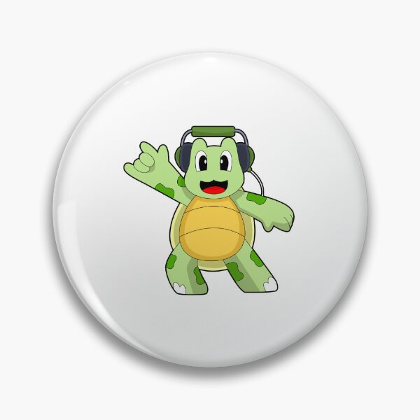 Item preview, Turtle Musician Headphone Music designed and sold by Snabdesign84.