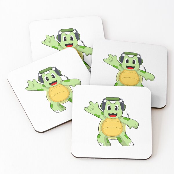 Item preview, Turtle Musician Headphone Music designed and sold by Snabdesign84.