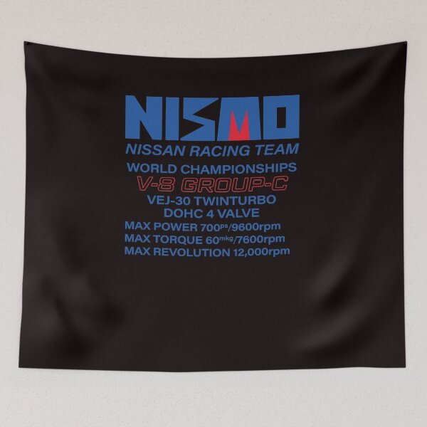 Item preview, Nismo Nissan Racing Team Vintage Logo  designed and sold by KRISTIESQUEDA.