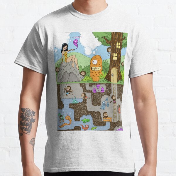 Furkini Atoll Forest Classic T-Shirt