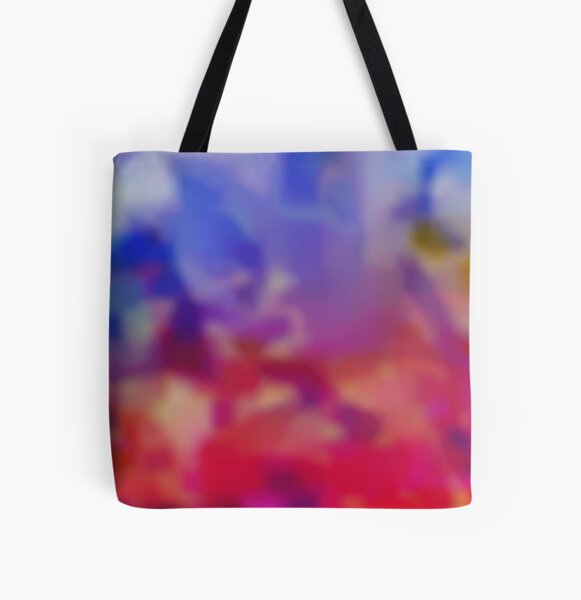 Blur All Over Print Tote Bag