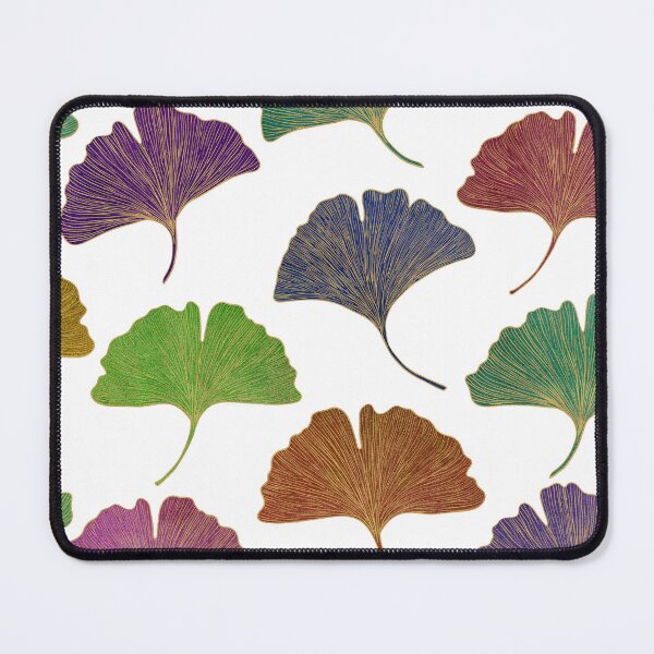 Artikelvorschau, Copy of Copy of Copy of Colorful Ginkgo leaves hand drawing on dark background entworfen und verkauft von likapix.
