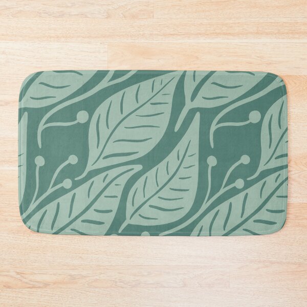 Item preview, Teal Green Leaves XL designed and sold by page-of-wands.