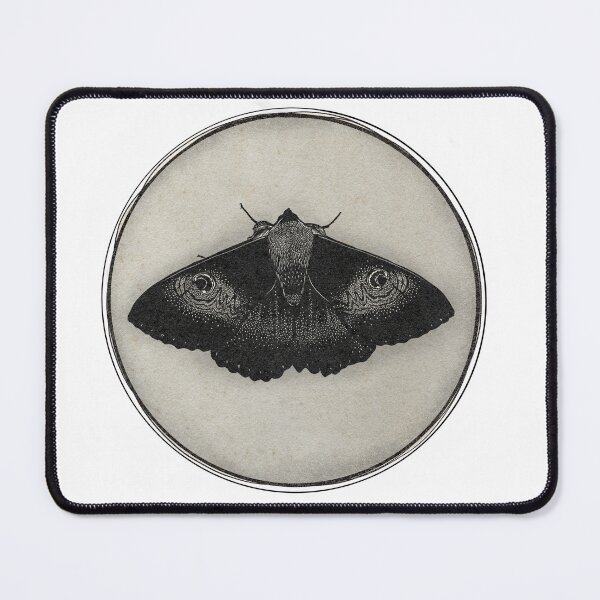 Item preview, A Dark Moth With Patterns designed and sold by Jarrod Hall Art.