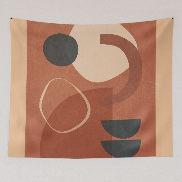 Item preview, Modern Abstract Minimal Shapes 72  designed and sold by ThingDesign.