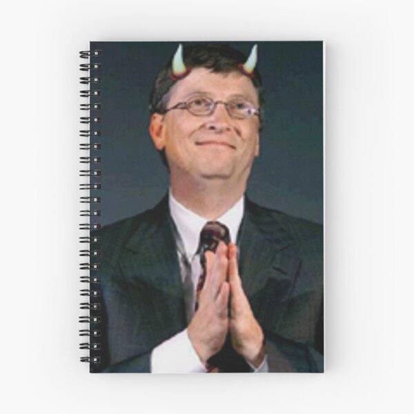 Item preview, Bill Gates Shows His Horns designed and sold by MaxLevelMerch.