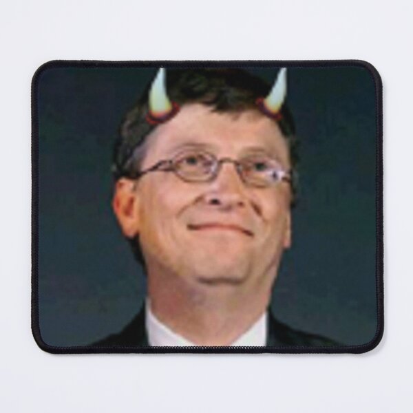 Item preview, Bill Gates Shows His Horns designed and sold by MaxLevelMerch.