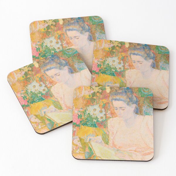 Item preview, Portrait of Mrs Marie Jeannette de Lange (1900) by Jan Toorop designed and sold by Vintage8.