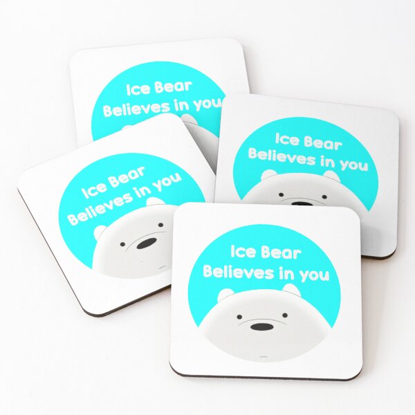 Item preview, Ice Bear Believes in You We Bare Bears designed and sold by sarahxxdll.