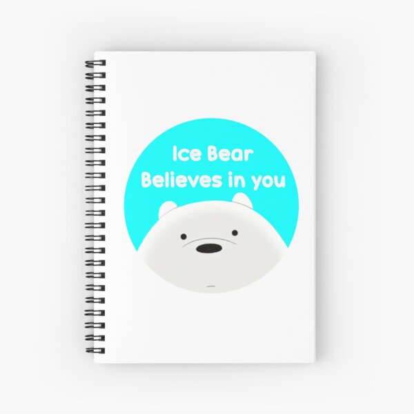 Item preview, Ice Bear Believes in You We Bare Bears designed and sold by sarahxxdll.