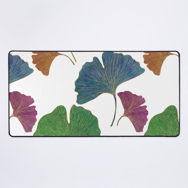 Artikelvorschau, Copy of Copy of Copy of Colorful Ginkgo leaves hand drawing on dark background entworfen und verkauft von likapix.