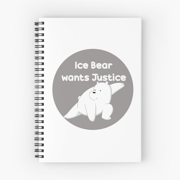Item preview, Ice Bear wants Justice We Bare Bears designed and sold by sarahxxdll.