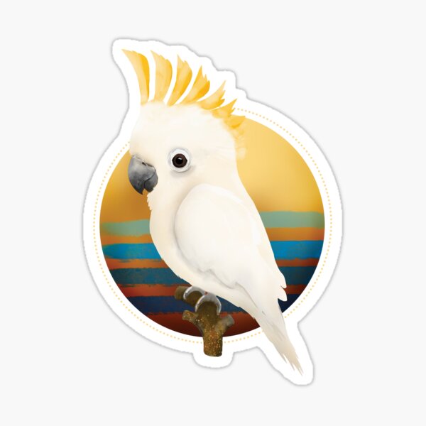 Item preview, Sulphur Crested Cockatoo designed and sold by Karin Taylor.