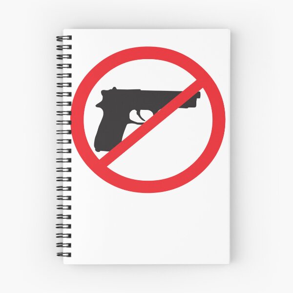 Item preview, Anti-Guns Sign designed and sold by retromoomin.