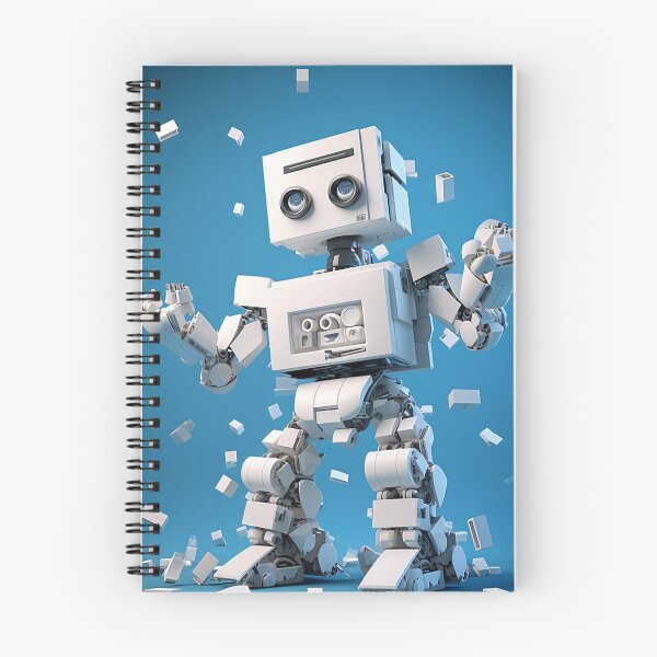 Item preview, cubic robot designed and sold by Quijote-.