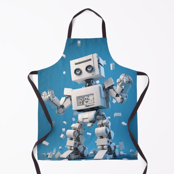 Item preview, cubic robot designed and sold by Quijote-.