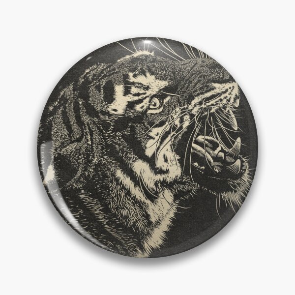 Item preview, Shere Khan the Tiger Villain From the Jungle Book designed and sold by Jarrod Hall Art.
