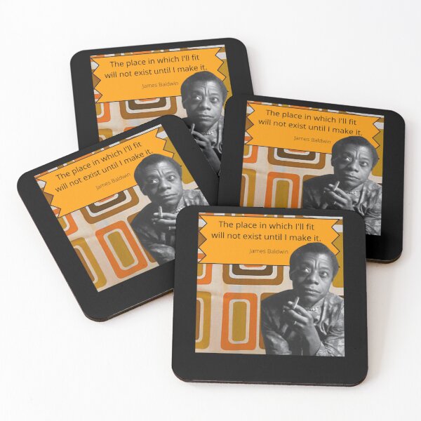 Item preview, James Baldwin Quote on Finding Your Place designed and sold by StoreGavyn.
