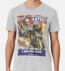 Bruderschaft Propaganda Poster Männer Premium T-Shirts