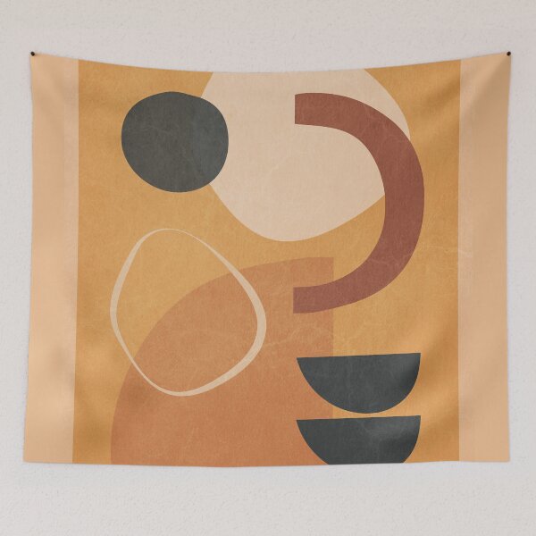 Item preview, Modern Abstract Minimal Shapes 75 designed and sold by ThingDesign.