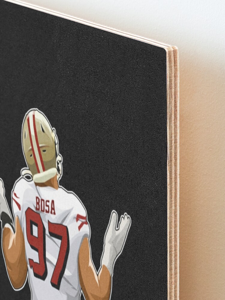 Nick Bosa After Sacking  Poster for Sale by PSeonna