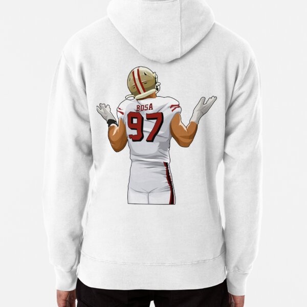 Official nick bosa sackarooney shirt, hoodie, sweater, long sleeve