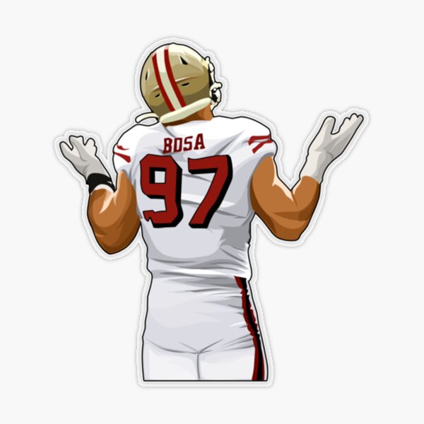 Nick Bosa After Sacking  Poster for Sale by PSeonna