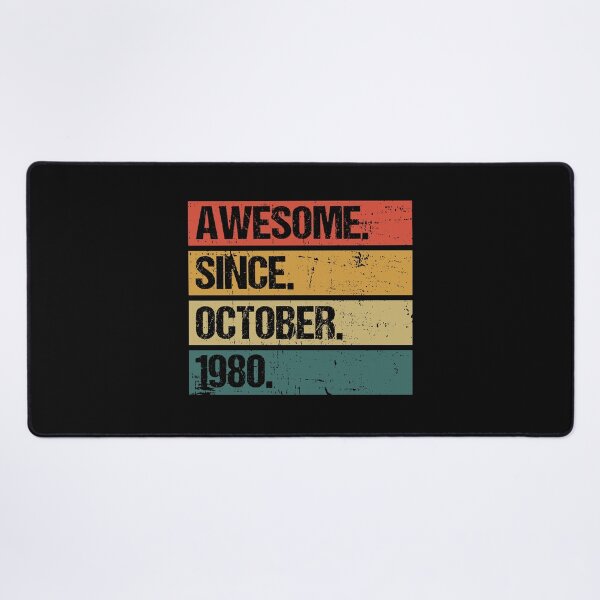 Item preview, Awesome Since October 1980 | Made In 1980 | Vintage October 1980 designed and sold by Christina-grich.