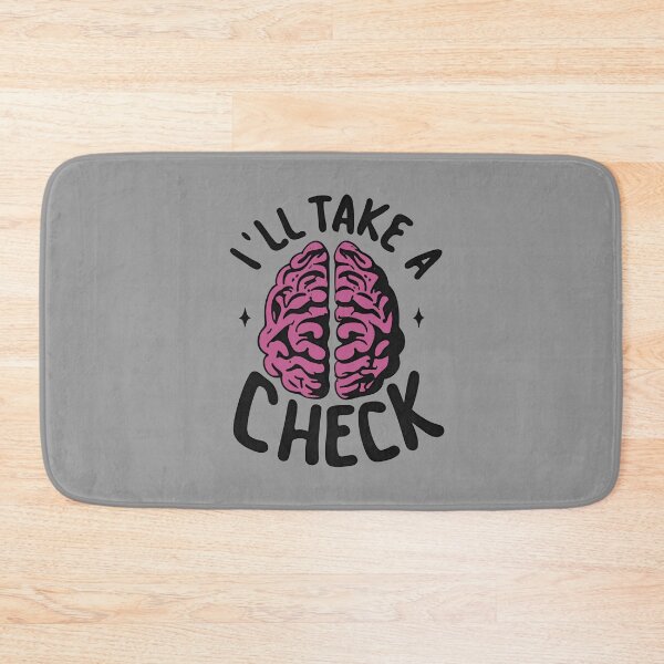 Item preview, I'll Take a Brain Check - Lazy Day designed and sold by goldentusk.