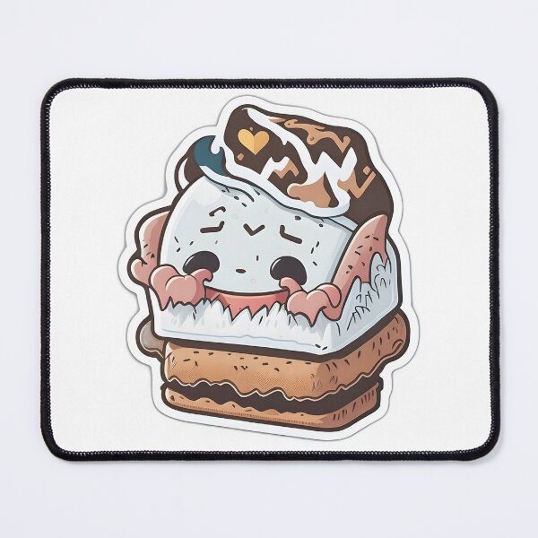 Item preview, Whimsical S'more Laughs: Playful Pun Art Collection designed and sold by FashionRex.