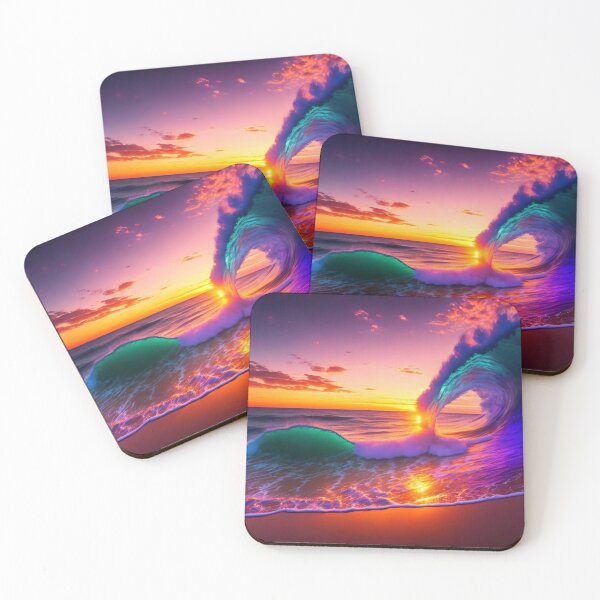 Item preview, Water with beautiful sunset  designed and sold by m-y-A-I-A-R-T-.