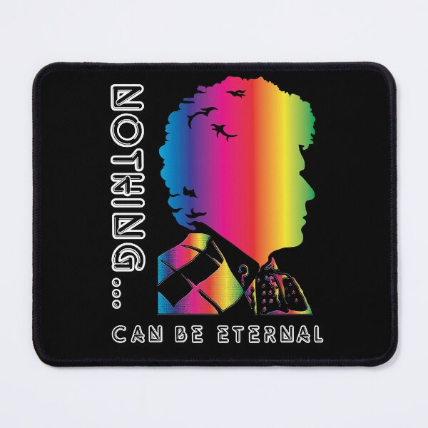 Item preview, 6th Doctor-"Nothing Can Be Eternal" (White text) designed and sold by StarkiteVizion.