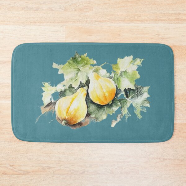 Item preview, Yellow squash on the vines - watercolor designed and sold by Travelways.